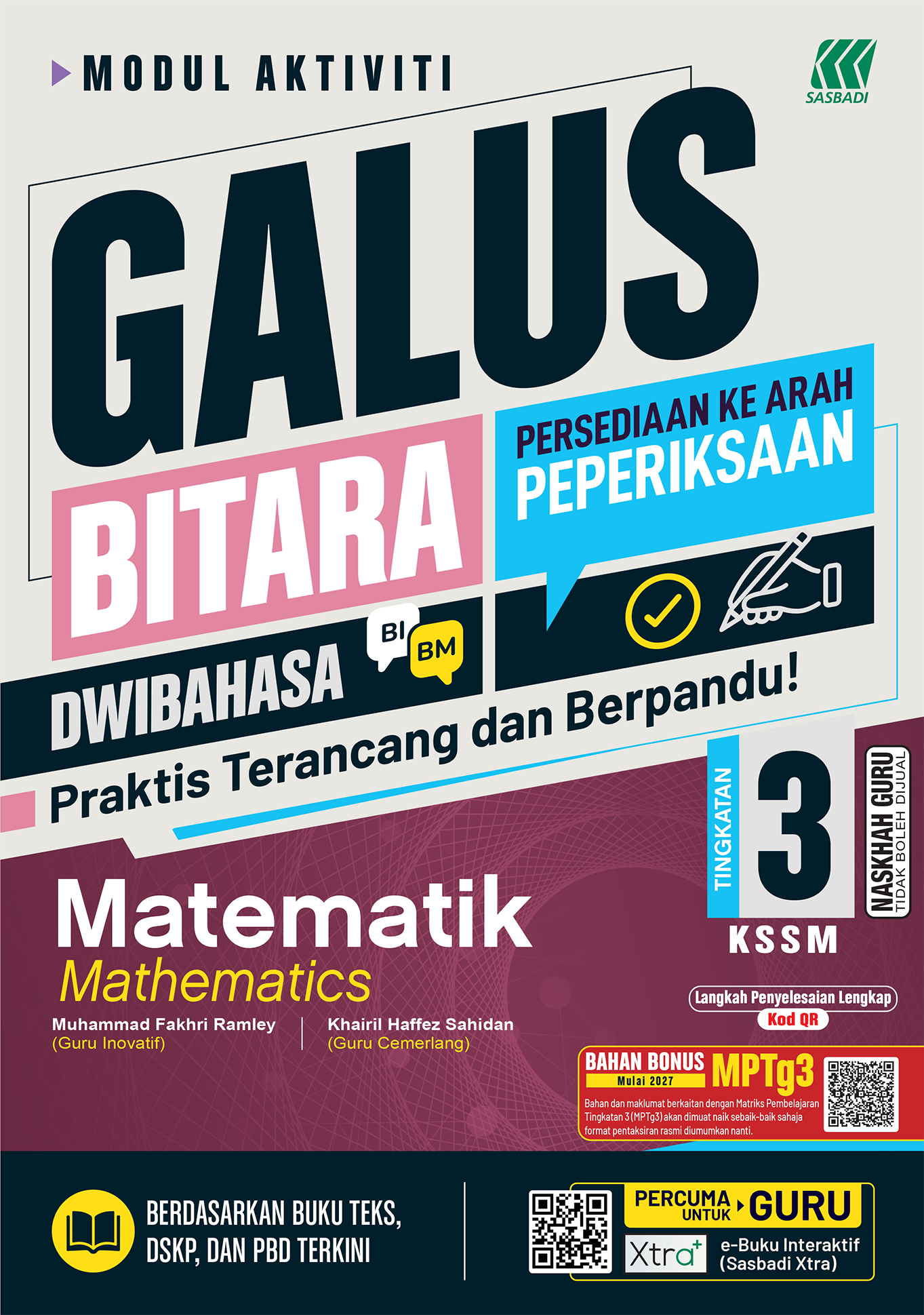 GALUS BITARA MATEMATIK (DWI) TING 3 Cover